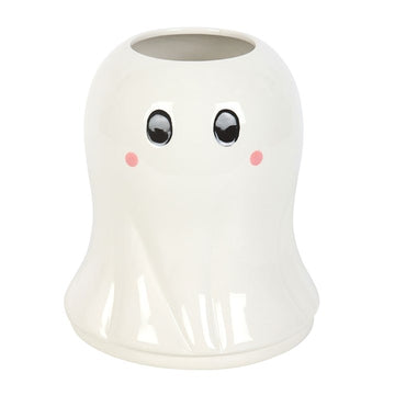 Ceramic Ghost Flower Vase